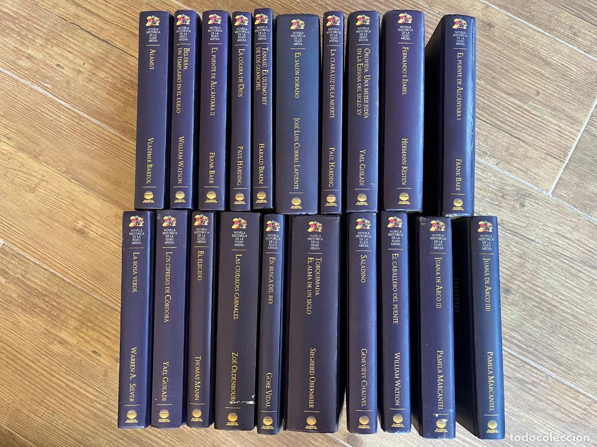 Libros de segunda mano: NOVELA HISTORICA DE LA EDAD MEDIA -- 20 LIBROS -- PLANETA