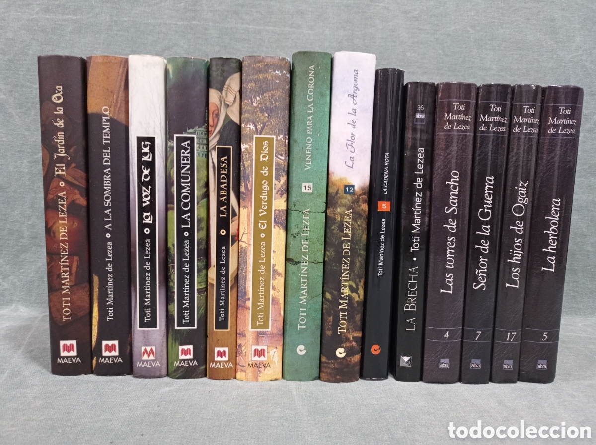Libros de segunda mano: TOTI MART&Iacute;NEZ DE LEZEA - COLECCI&Oacute;N DE 14 LIBROS