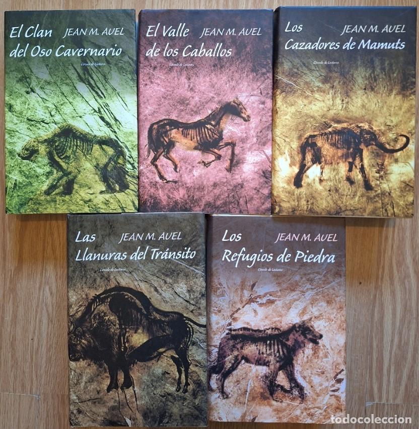 Gebrauchte B&uuml;cher: LOS HIJOS DE LA TIERRA. 5 TOMOS. EL CLAN DEL OSO CAVERNARIO. EL VALLE DE LOS CABALLOS. LOS CAZADORES