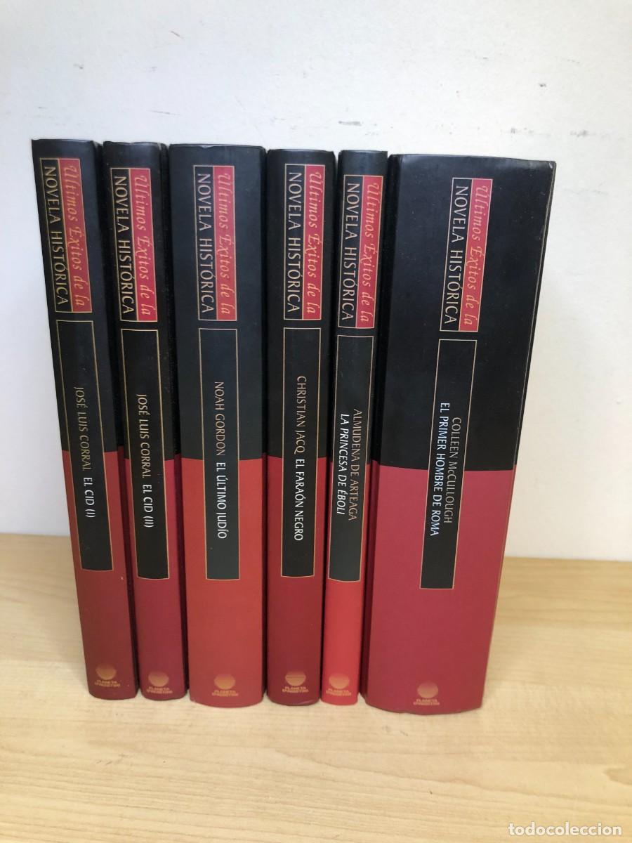 Libros de segunda mano: &Uacute;ltimos &eacute;xitos de la novela hist&oacute;rica Editorial Planeta DeAgostini Lote 6 volumenes