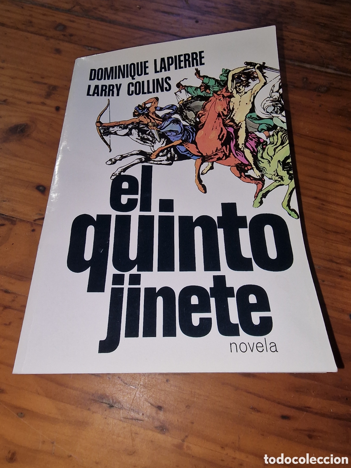 Libros de segunda mano: Libro el quinto jinete,novela,a&ntilde;o 1980