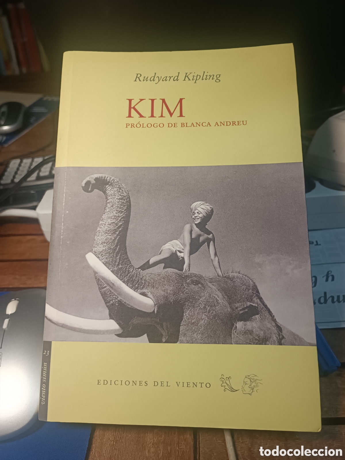 Libros de segunda mano: RUDYARD KIPLING KIM EDICIONES DEL VIENTO pr&oacute;logo Blanca Andreu viento sim&uacute;n 23. 2006