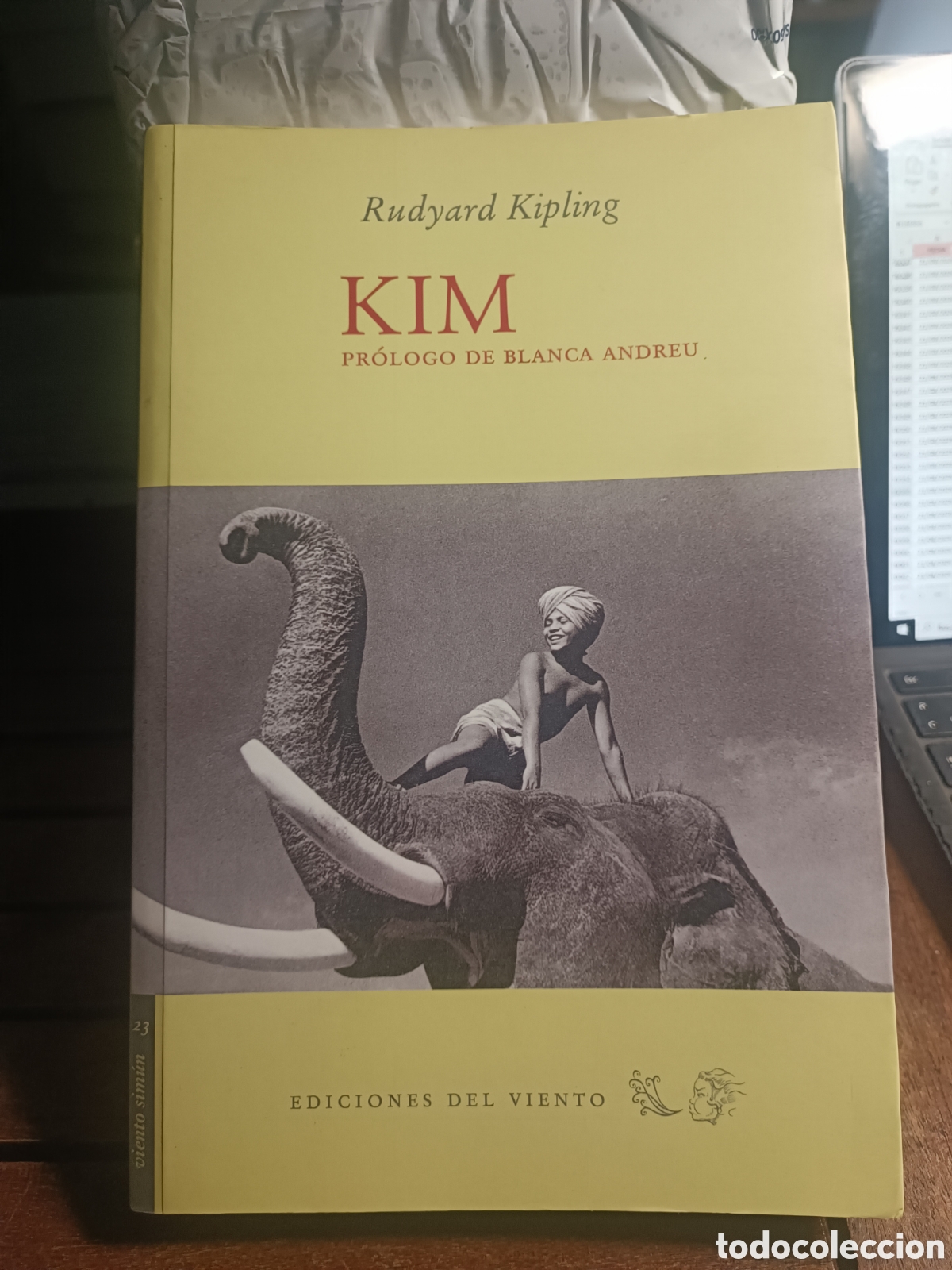 Libros de segunda mano: RUDYARD KIPLING KIM EDICIONES DEL VIENTO pr&oacute;logo Blanca Andreu viento sim&uacute;n 23. 2006