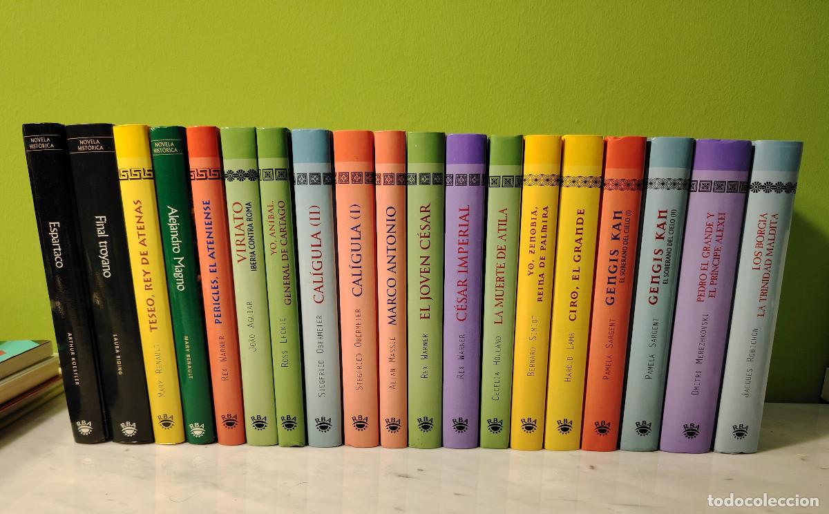 Libros de segunda mano: Lote de 17 novelas hist&oacute;ricas (RBA)