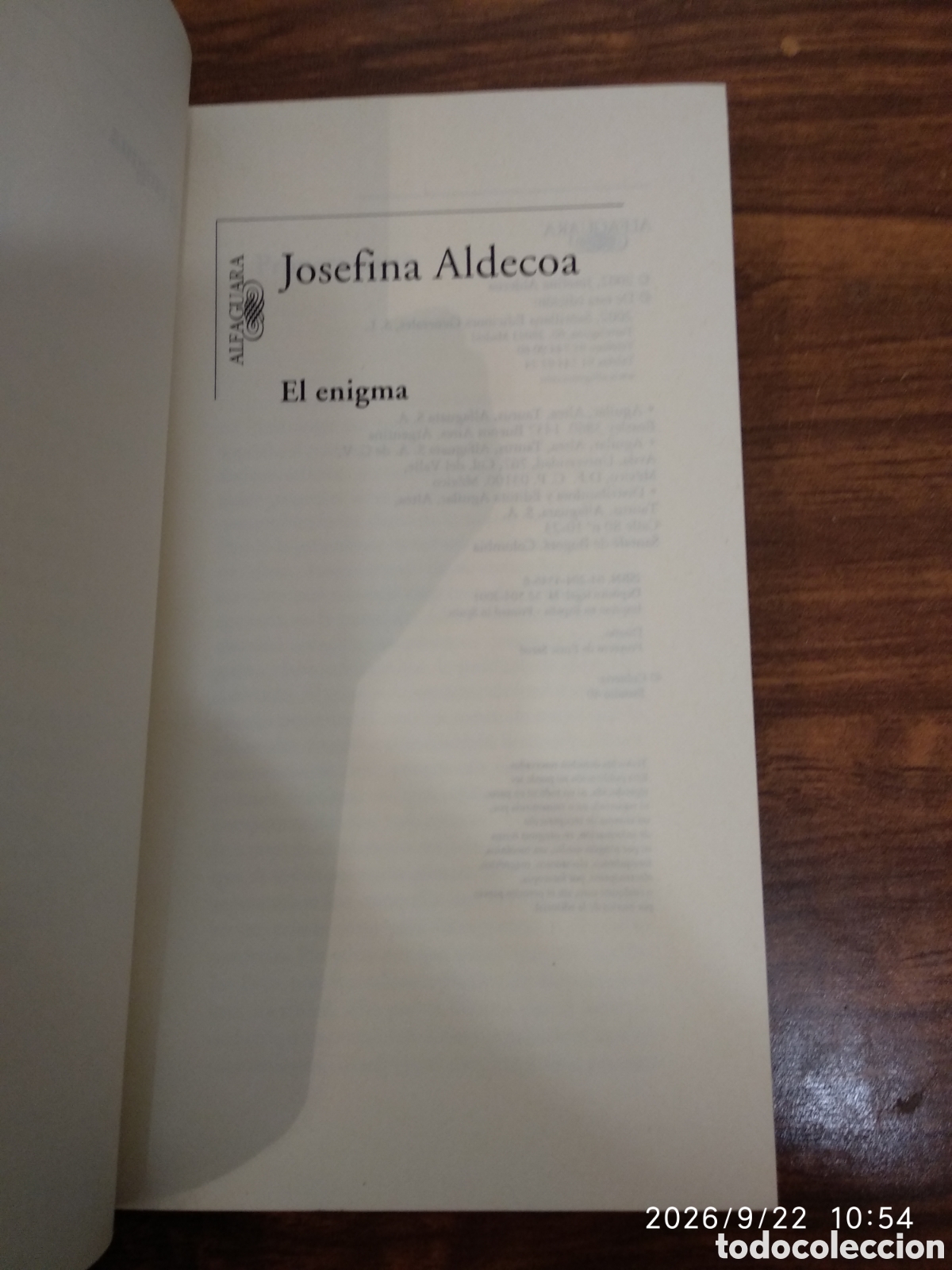 Libros de segunda mano: El enigma (Josefina Aldecoa) - Foto 13