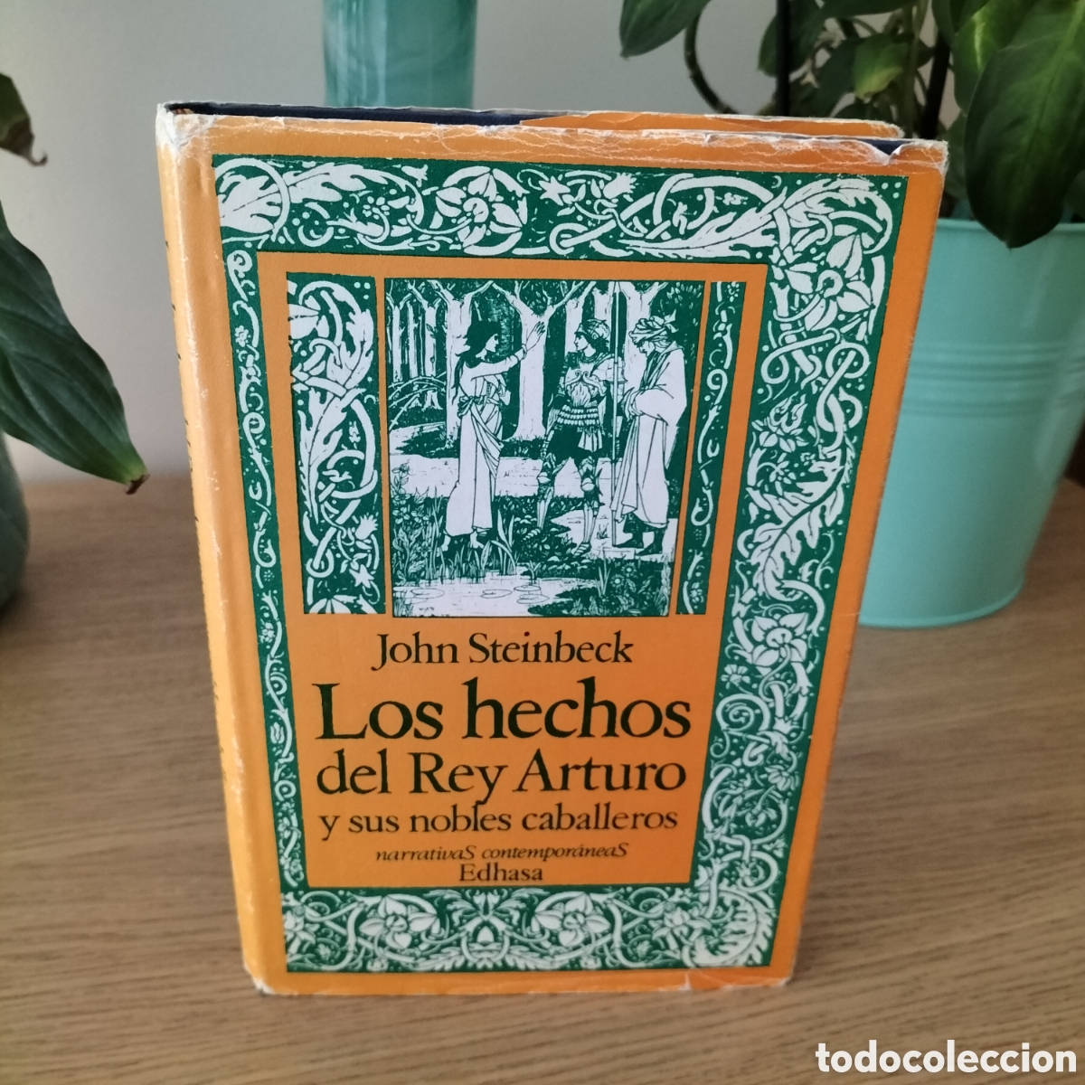 Libros de segunda mano: LOS HECHOS DEL REY ARTURO Y SUS NOBLES CABALLEROS - JOHN STEINBECK - EDHASA TAPA DURA