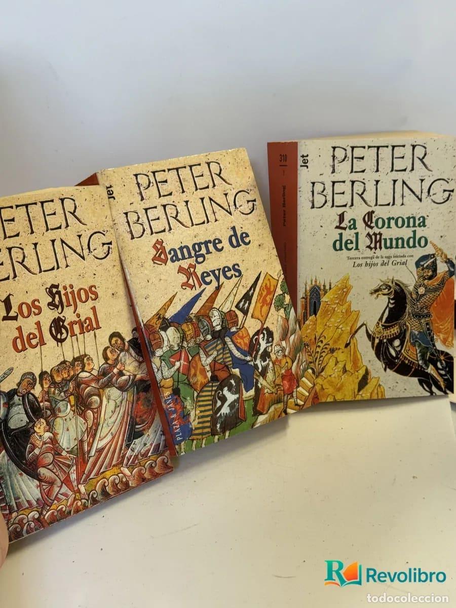 Libros de segunda mano: Lote Los Hijos del Grial - Peter Berling