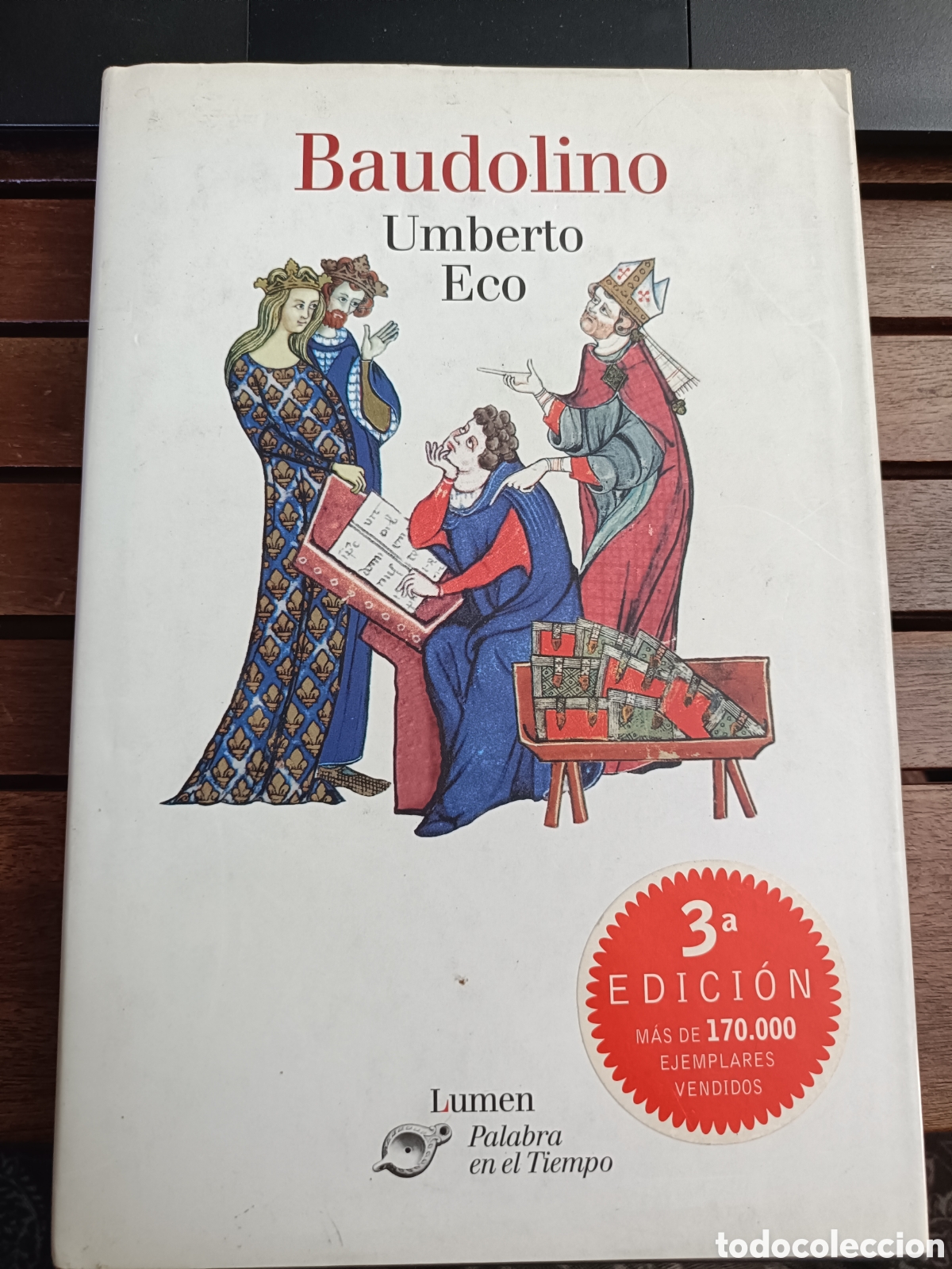 Libros de segunda mano: Baudolino, Umberto Eco. Lumen, palabra en el tiempo. Tapa dura, ficci&oacute;n hist&oacute;rica
