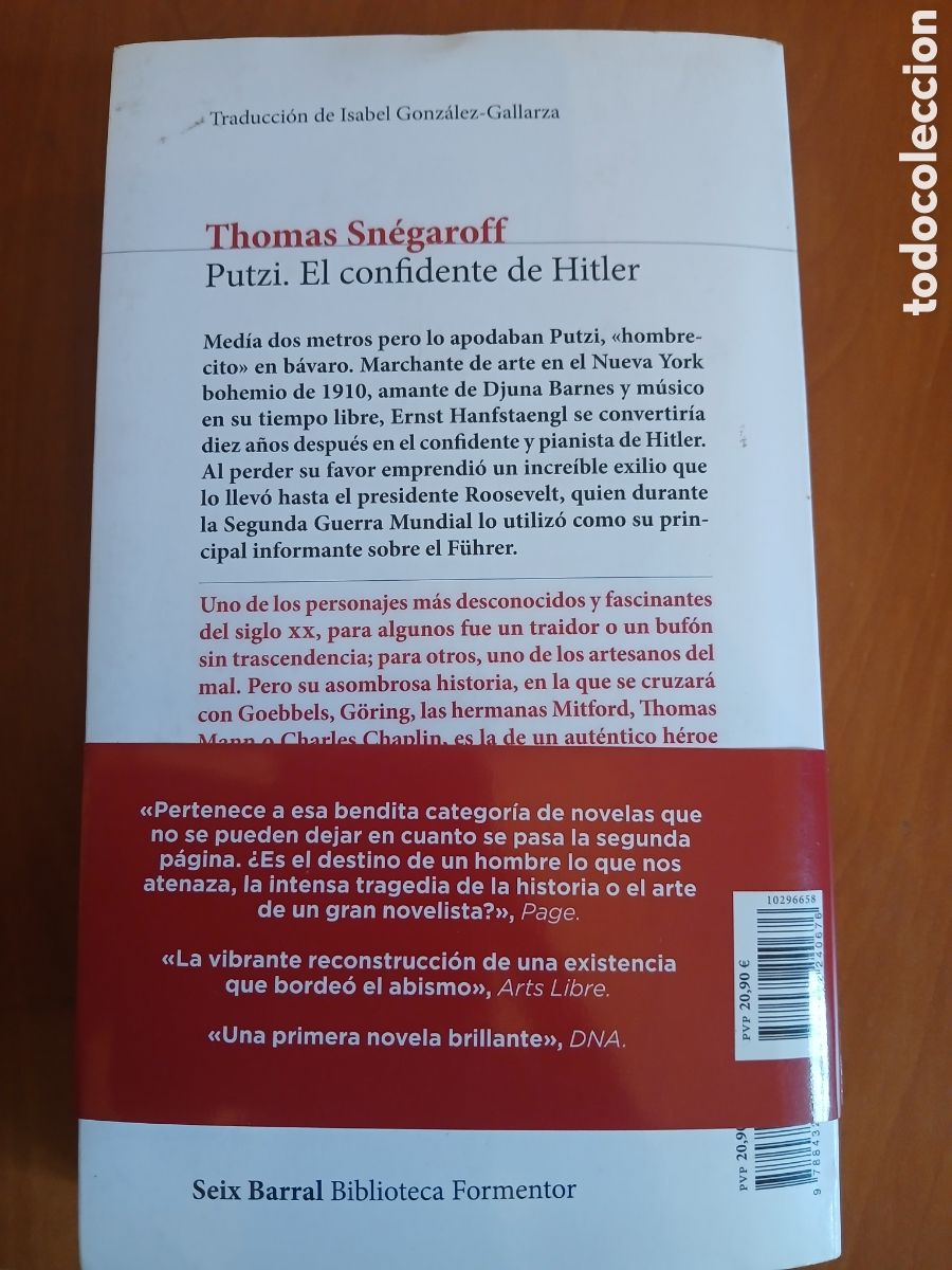 Libros de segunda mano: Putzi. El confidente de Hitler. Thomas Sn&eacute;garoff. - Foto 2