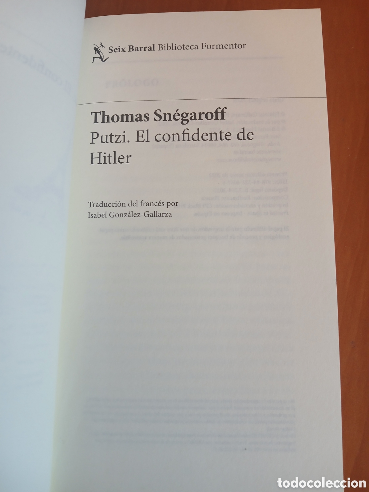 Libros de segunda mano: Putzi. El confidente de Hitler. Thomas Sn&eacute;garoff. - Foto 3