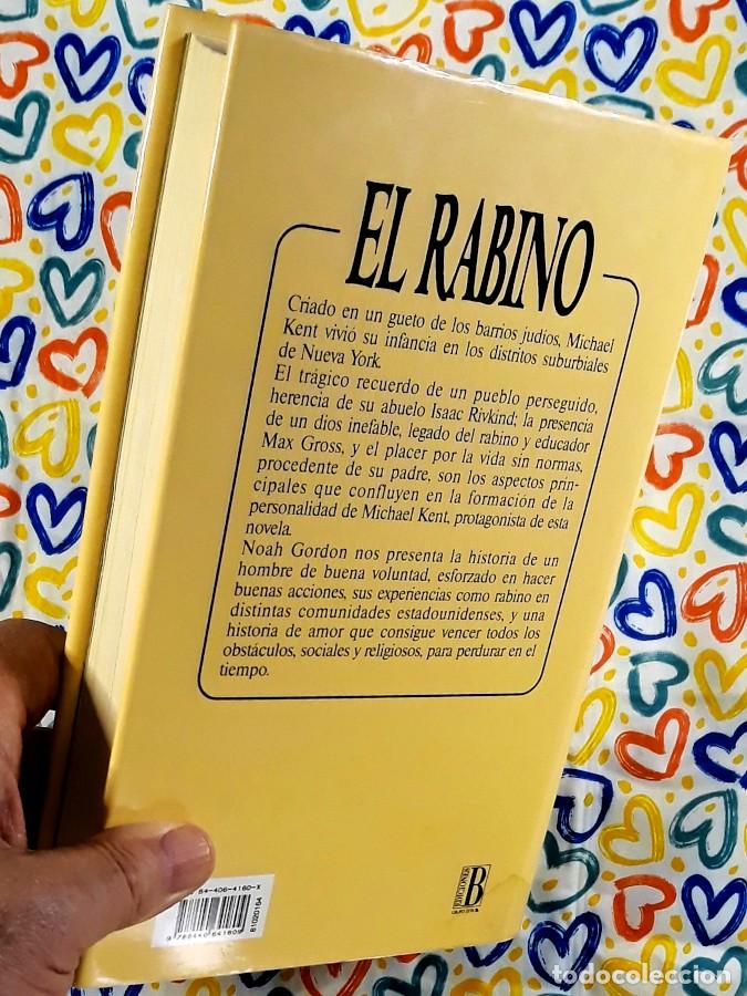 Libros de segunda mano: El rabino - Noah Gordon - Ediciones B - 1994 - Foto 6
