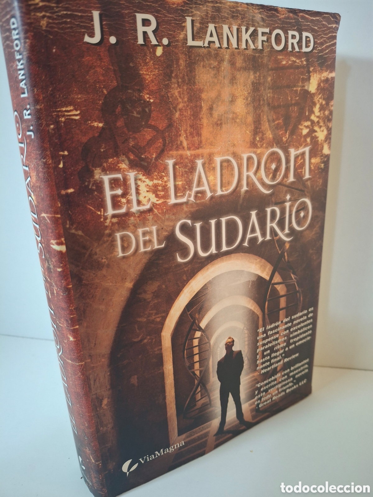 Libros de segunda mano: EL LADRON DEL SUDARIO, J. R. LANKFORD, THRILLER HISTORICO, EDITORIAL VIA MAGNA, 2005