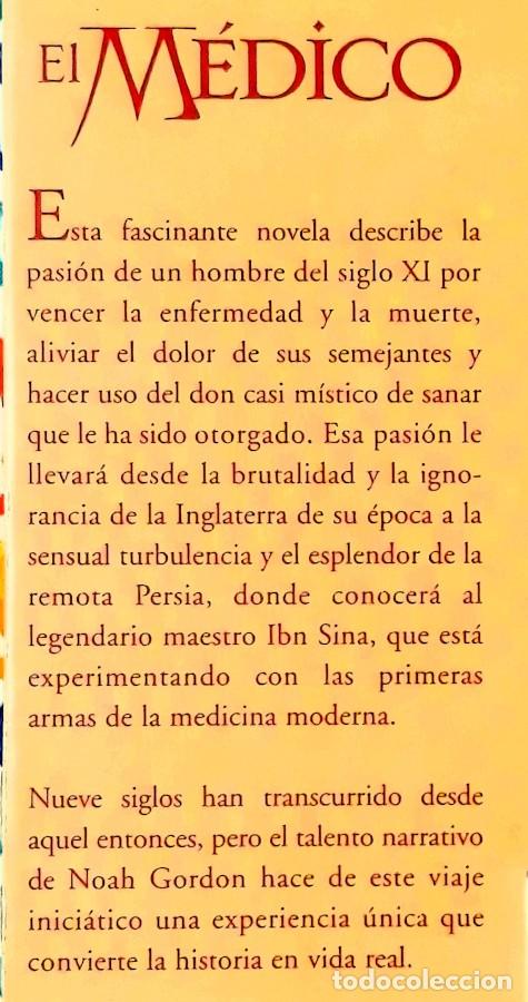 Libros de segunda mano: El m&eacute;dico - Noah Gordon - Ediciones B, 2003 - Foto 5