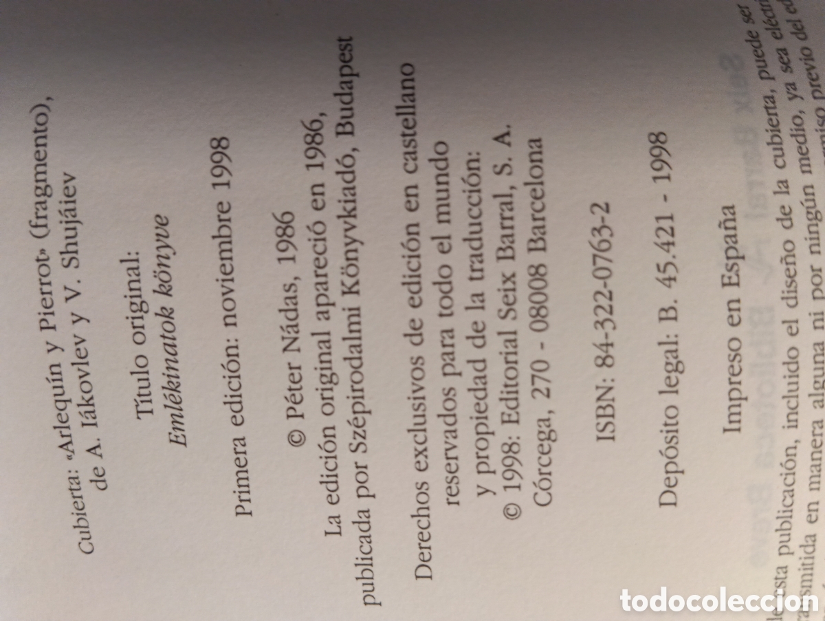 Libros de segunda mano: Nadas.- Libro del recuerdo - Foto 2