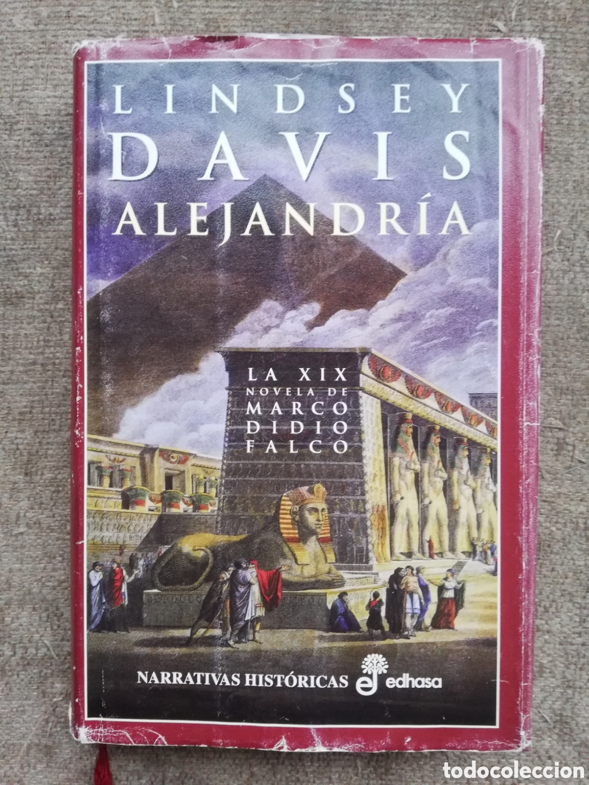 Libros de segunda mano: Alejandr&iacute;a, de Lindsey Davis. Primera edici&oacute;n 2009 Edhasa