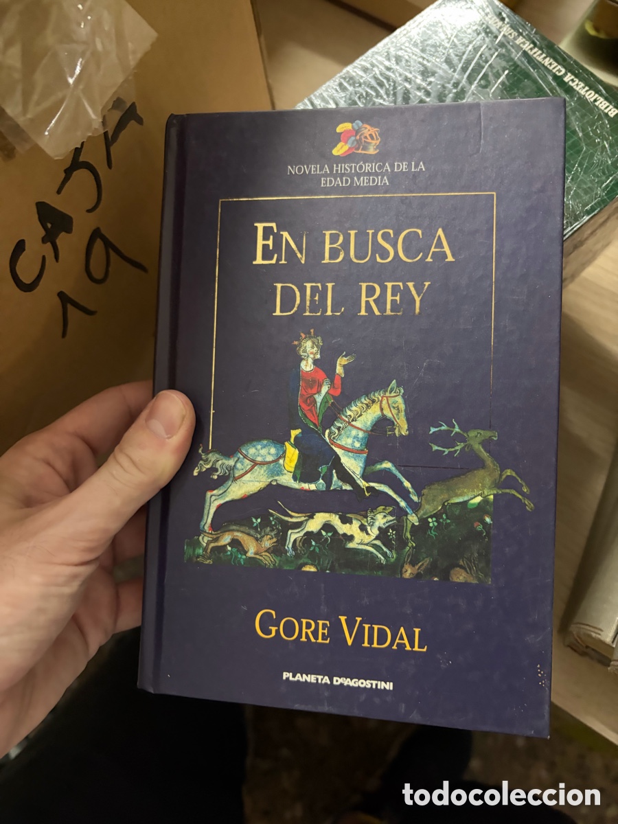 Libros de segunda mano: Caja19 EN BUSCA DEL REY GORE VIDAL