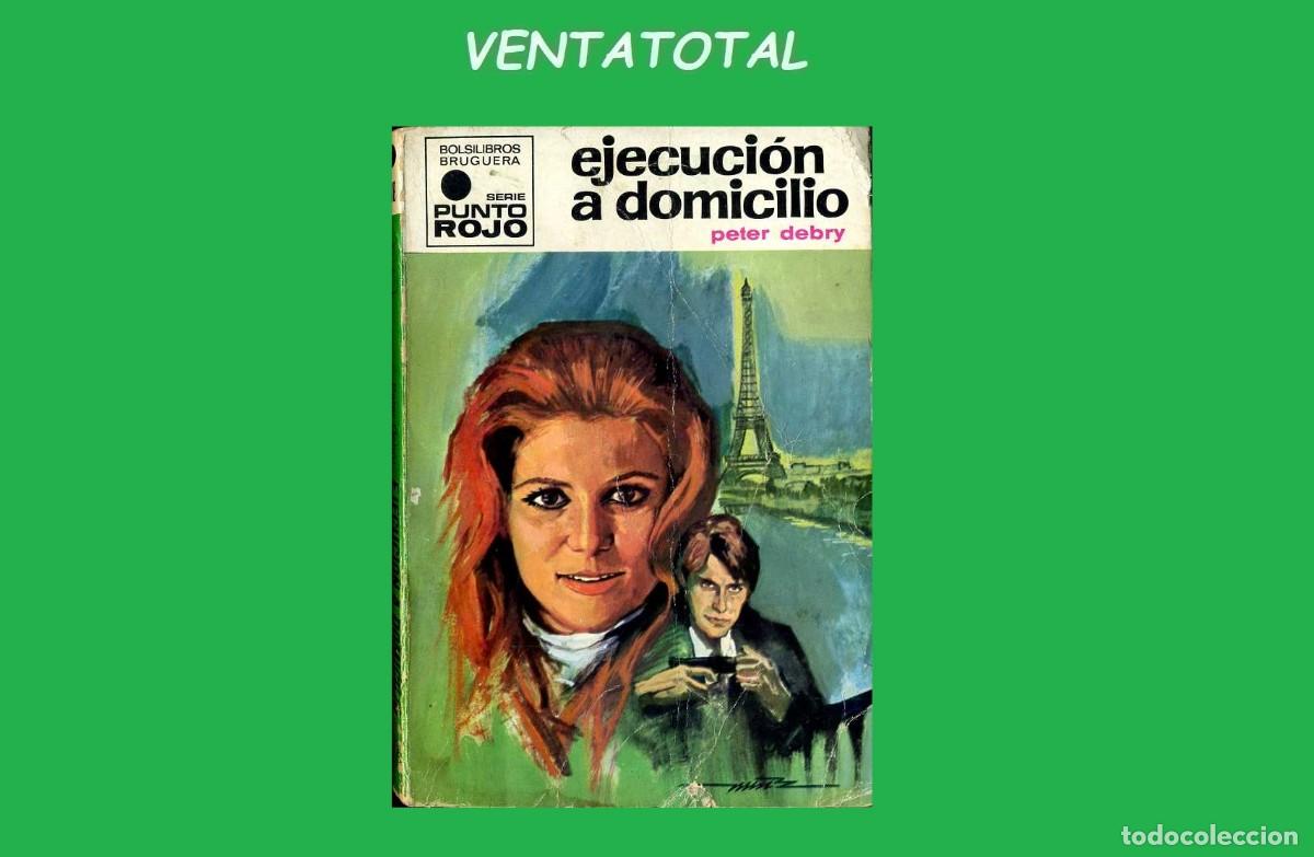 Libros de segunda mano: A&Ntilde;O 1970 MINI LIBRO ANTIGUO POLICIACO EJECUCION A DOMICILIO MIDE 15X11 CM 126 PAGINAS