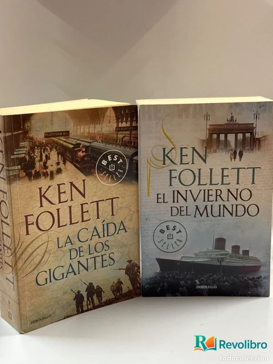 Libros de segunda mano: Lote La Ca&iacute;da de los gigantes 2 tomos - Ken Follett