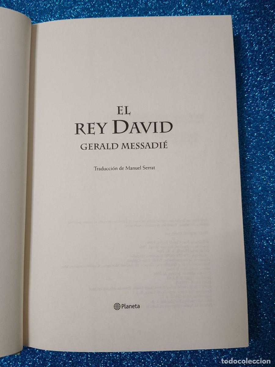 Libros de segunda mano: EL REY DAVID. GERALD MESSADI&Eacute; - Foto 6