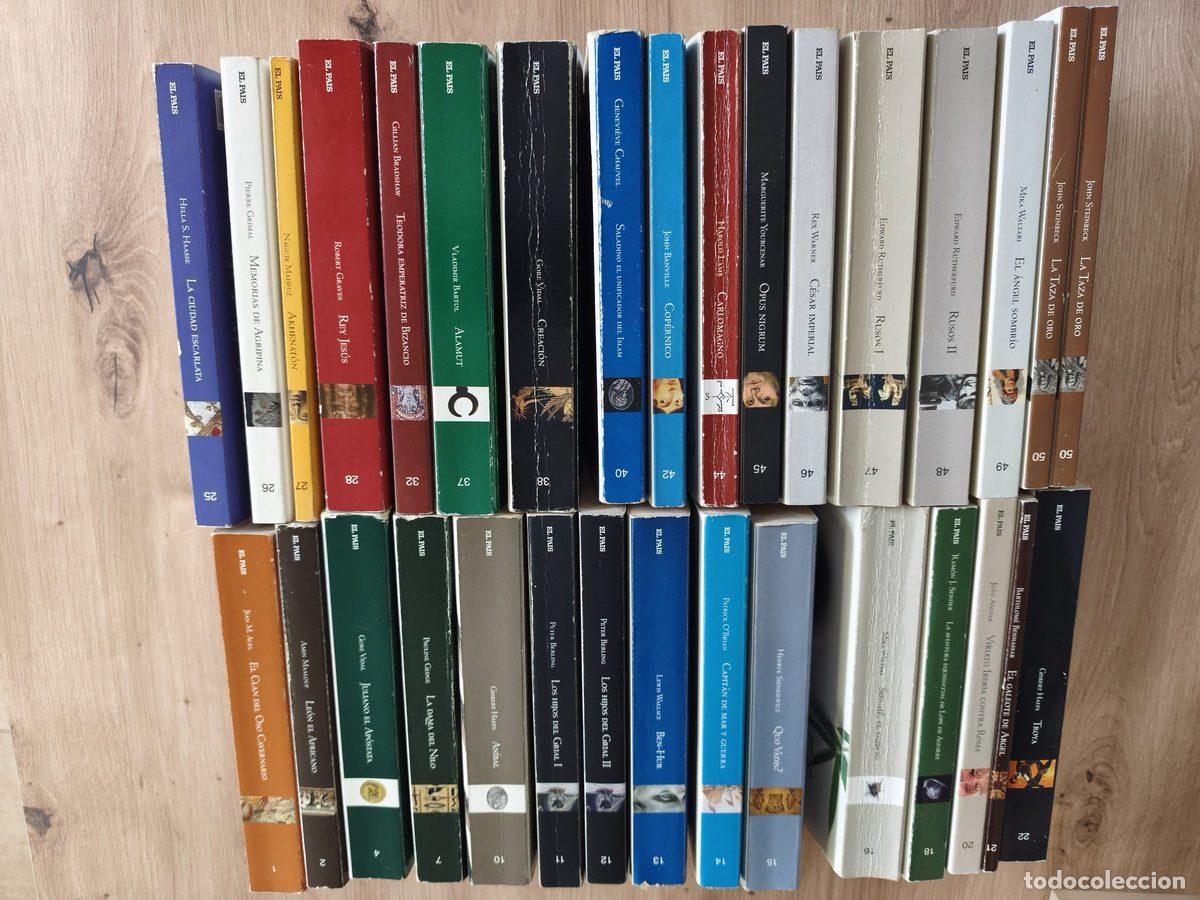Libros de segunda mano: Lote 32 Colecci&oacute;n Novela hist&oacute;rica El Pa&iacute;s