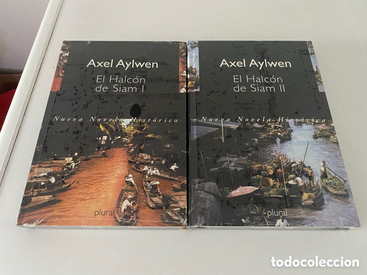 Libros de segunda mano: El Halcon De Siam I y II Nueva Novela Historica Axel Aylwen Nuevo Precintado