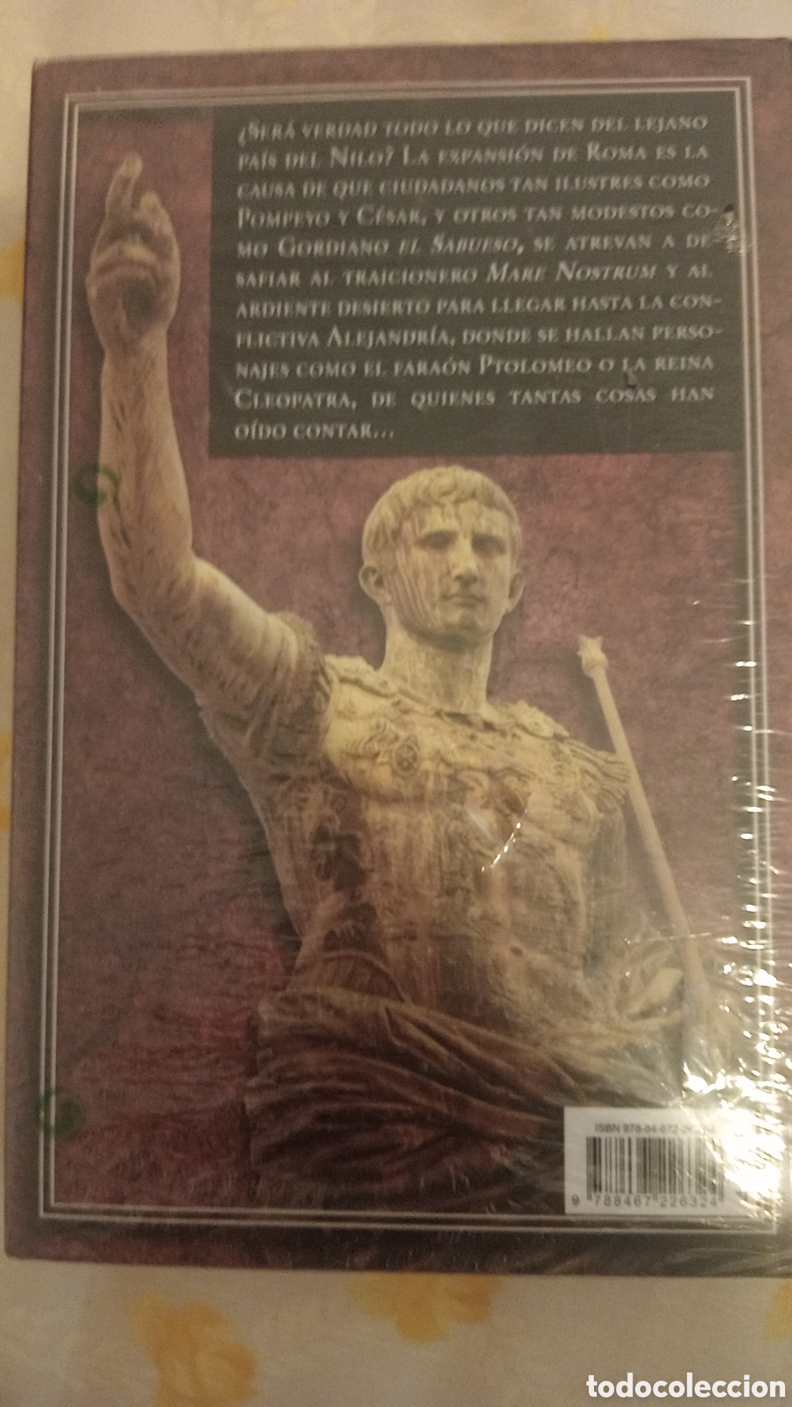 Libros de segunda mano: El veredicto del cesar. Steven saylor. PRECINTADO - Foto 3