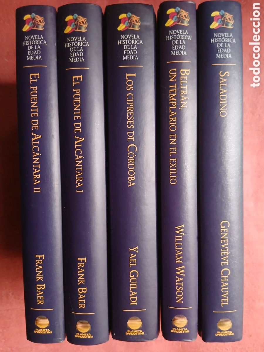 Libros de segunda mano: Novela hist&oacute;rica de la Edad Media. 5 libros.