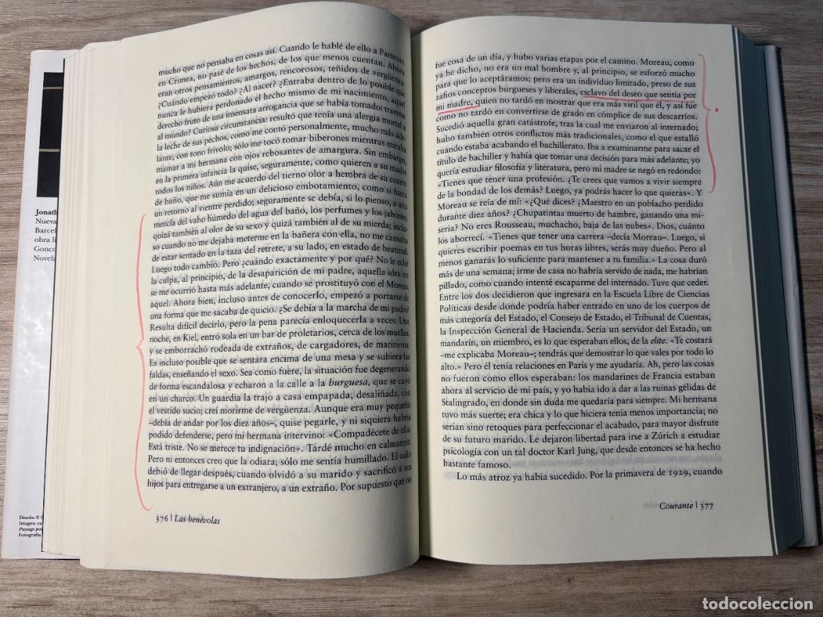 Libros de segunda mano: Las ben&eacute;volas, Jonathan Little - Foto 4
