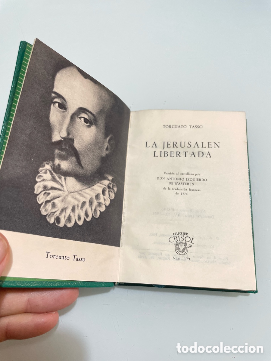 Libros de segunda mano: La Jerusal&eacute;n libertada. Torcuato Tasso. Aguilar Crisol 179, 3&ordf; ed. 1963