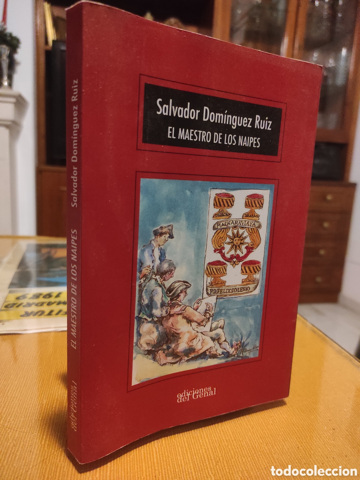 Libros de segunda mano: EL MAESTRO DE LOS NAIPES - DOMINGUEZ RUIZ, SALVADOR