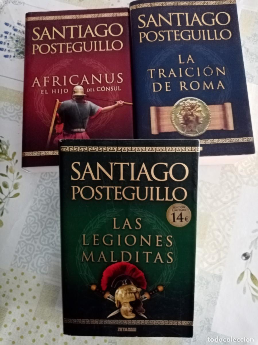 Gebrauchte B&uuml;cher: TRILOGIA AFRICANUS ( 3 VOL.). Santiago Posteguillo ( ZETA )