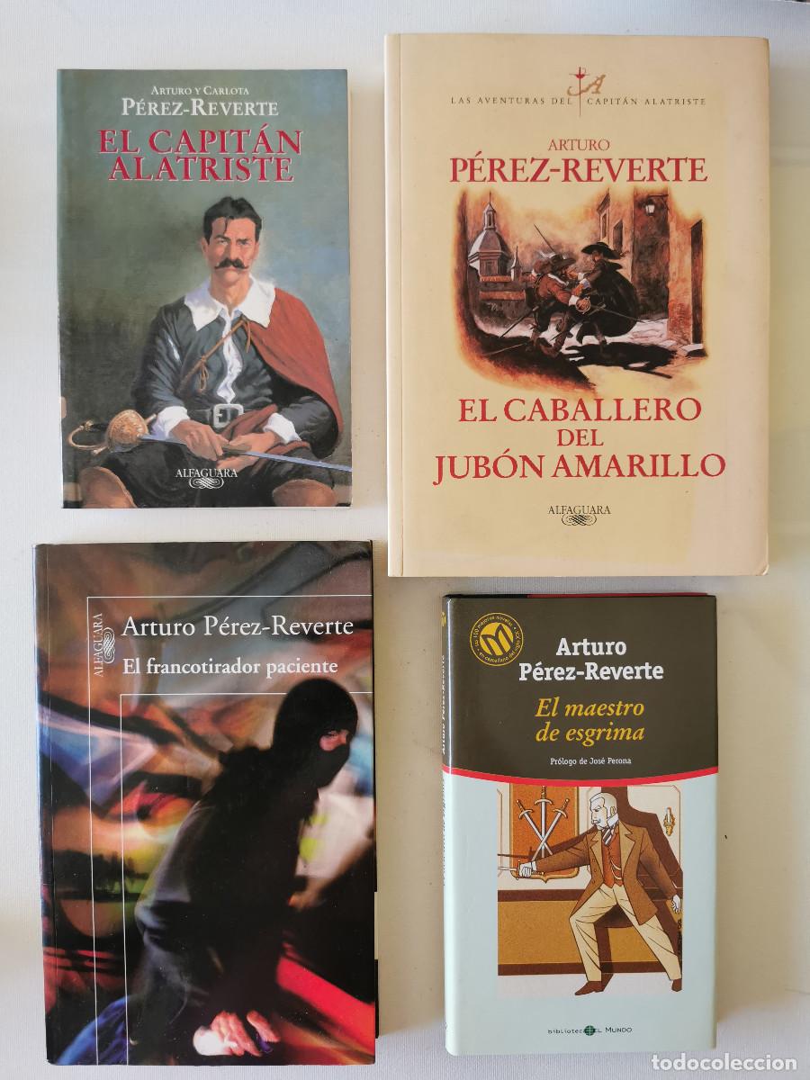 Gebrauchte B&uuml;cher: P&eacute;rez Reverte El francotirador paciente Capit&aacute;n Alatriste Caballero del jub&oacute;n amarillo Maestro esgr