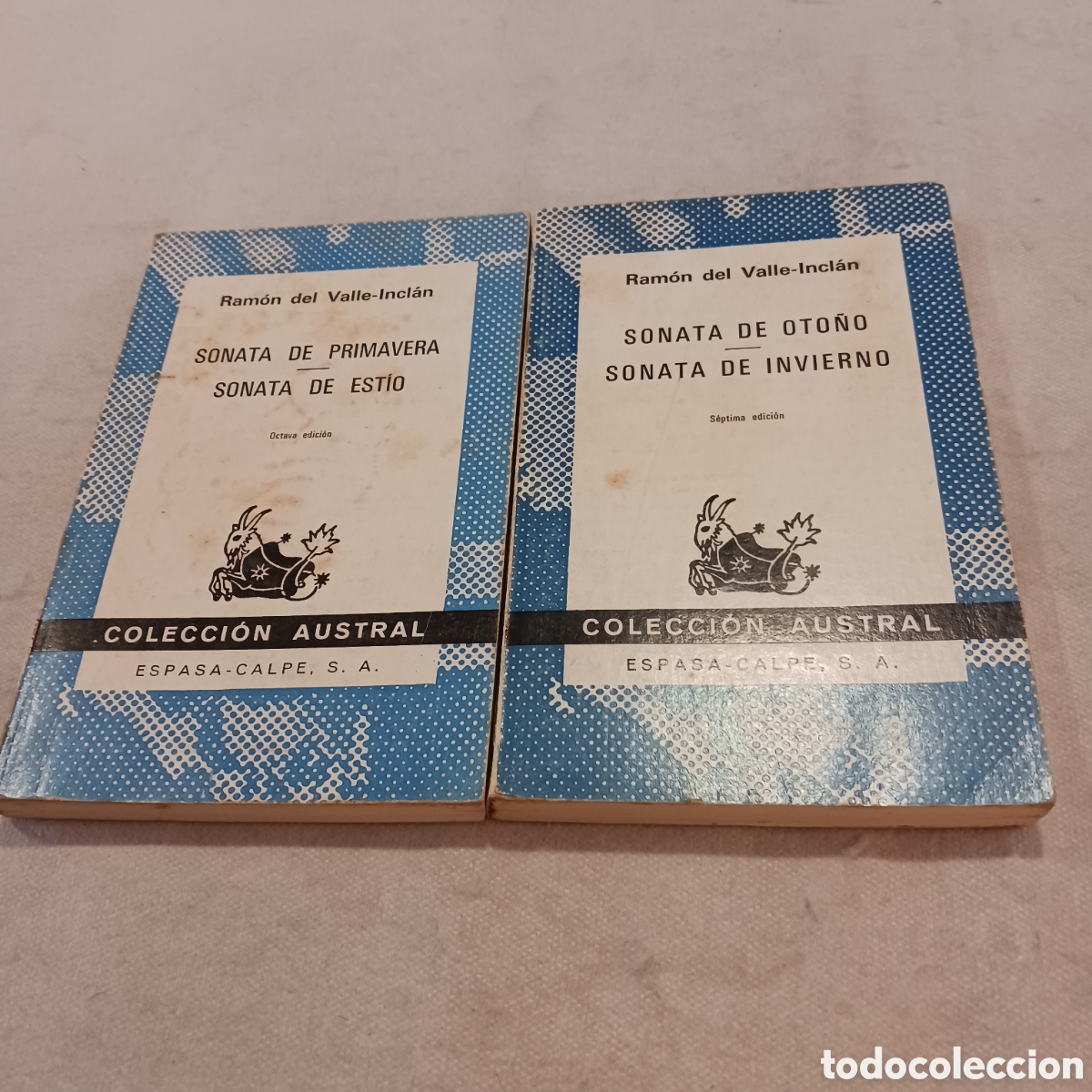 Libros de segunda mano: Sonatas de Primavera, Est&iacute;o,Oto&ntilde;o Invierno.2 Tomos de Ramon del Valle Inclan