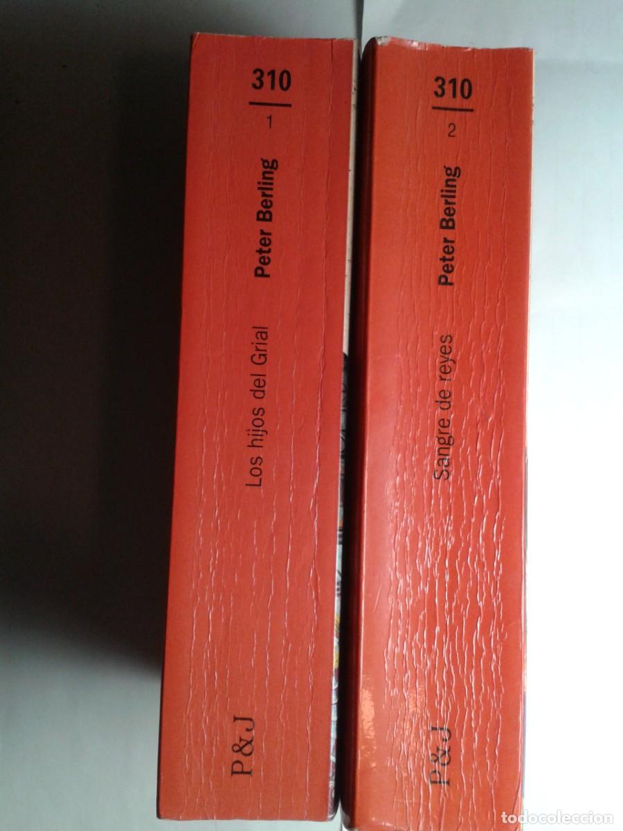 Libros de segunda mano: LOS HIJOS DEL GRIAL / SANGRE DE REYES 1996 PETER BERLING 1&ordf; EDICI&Oacute;N PLAZA & JAN&Eacute;S 310 / 1 y 310 / 2