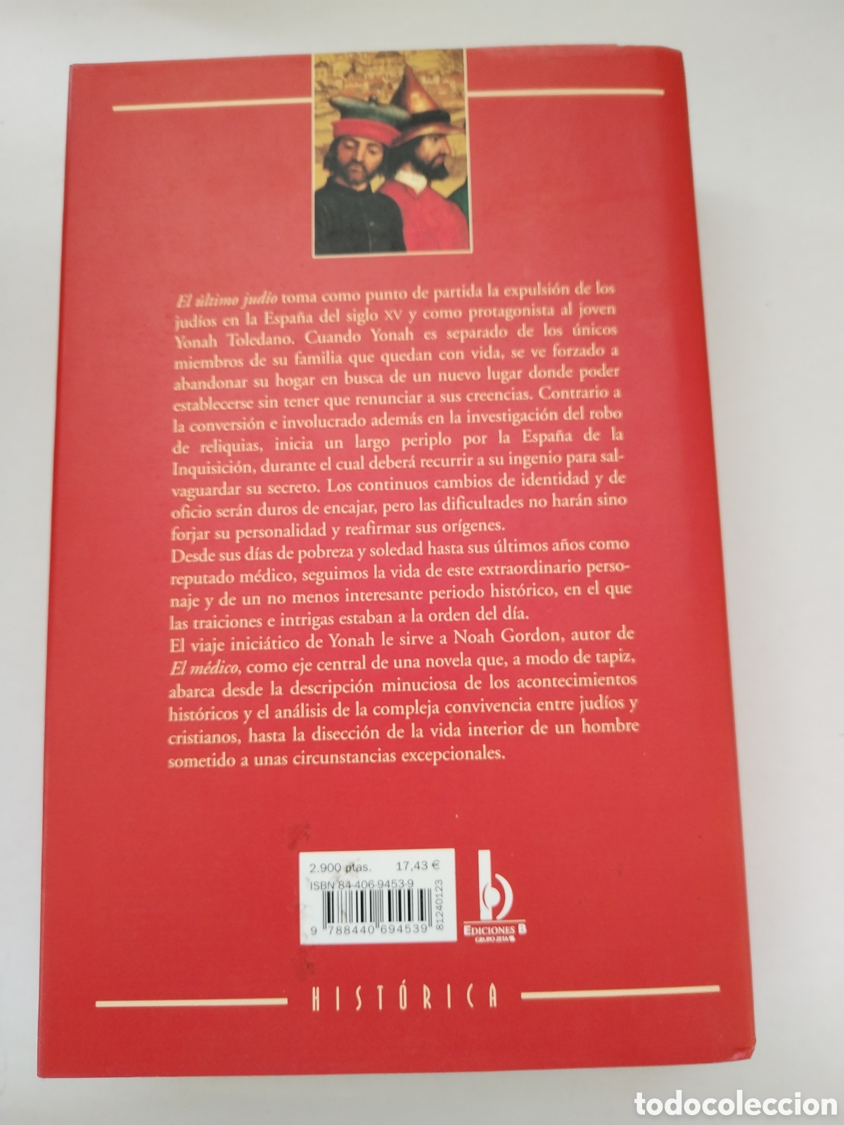 Libros de segunda mano: EL &Uacute;LTIMO JUDIO/NOHA GORDON - Foto 3