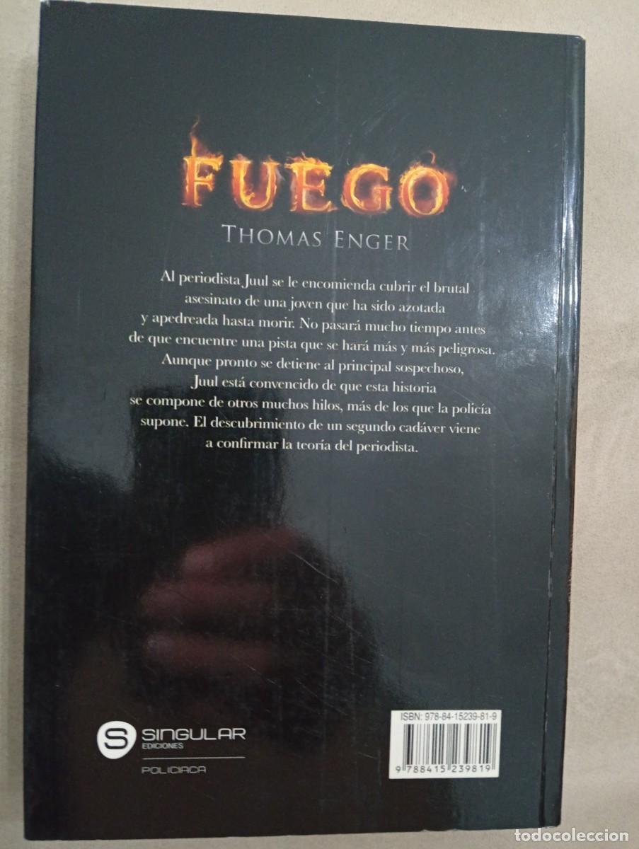 Libros de segunda mano: Thomas Enger. Fuego. - Foto 2