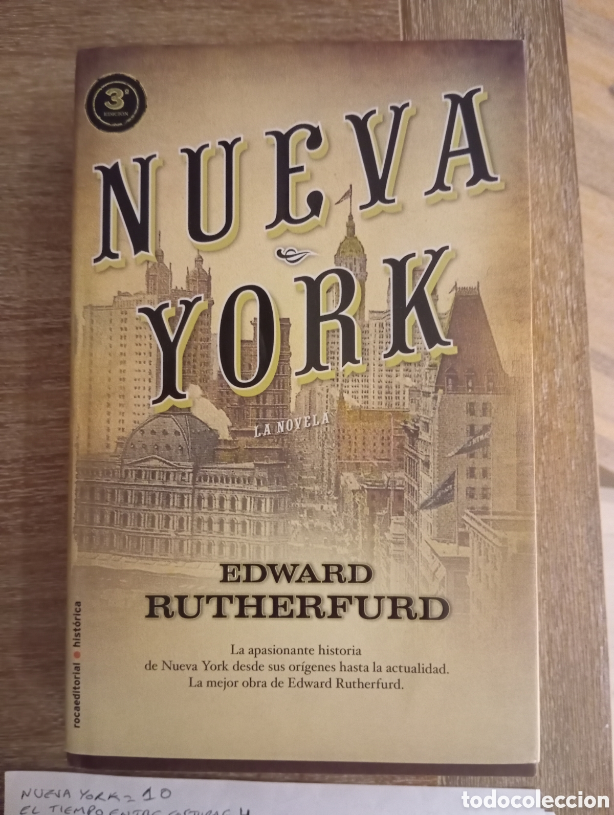 Libros de segunda mano: NUEVA YORK - EDWARD RUTHERFURD
