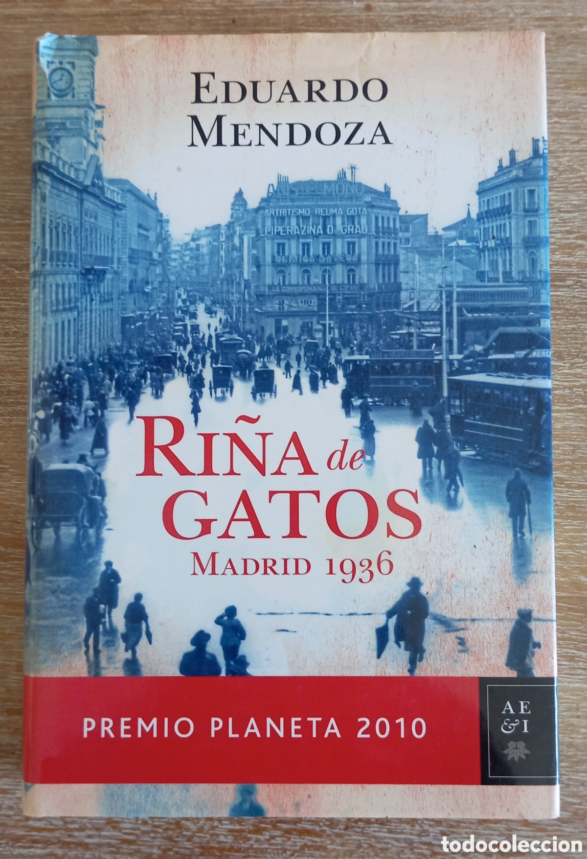 Libros de segunda mano: RI&Ntilde;A DE GATOS MADRID 1936 - EDUARDO MENDOZA