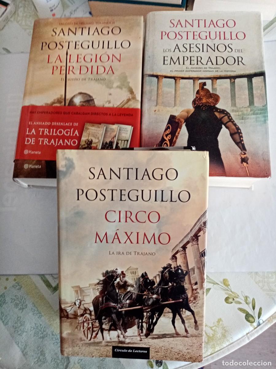 Libros de segunda mano: TRILOG&Iacute;A DE TRAJANO ( 3 VOL.). Santiago Posteguillo
