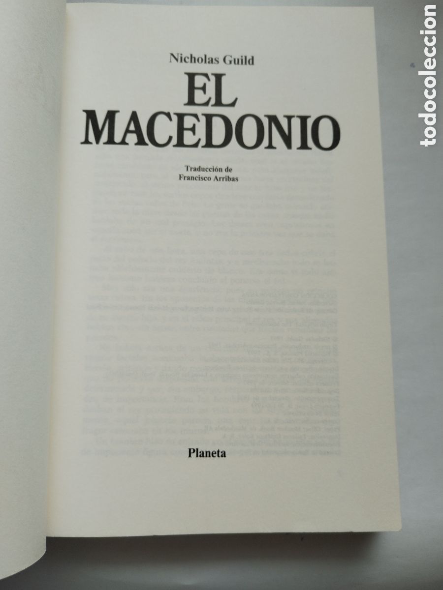 Libros de segunda mano: EL MACEDONIO/NICHOLAS GUILD - Foto 2