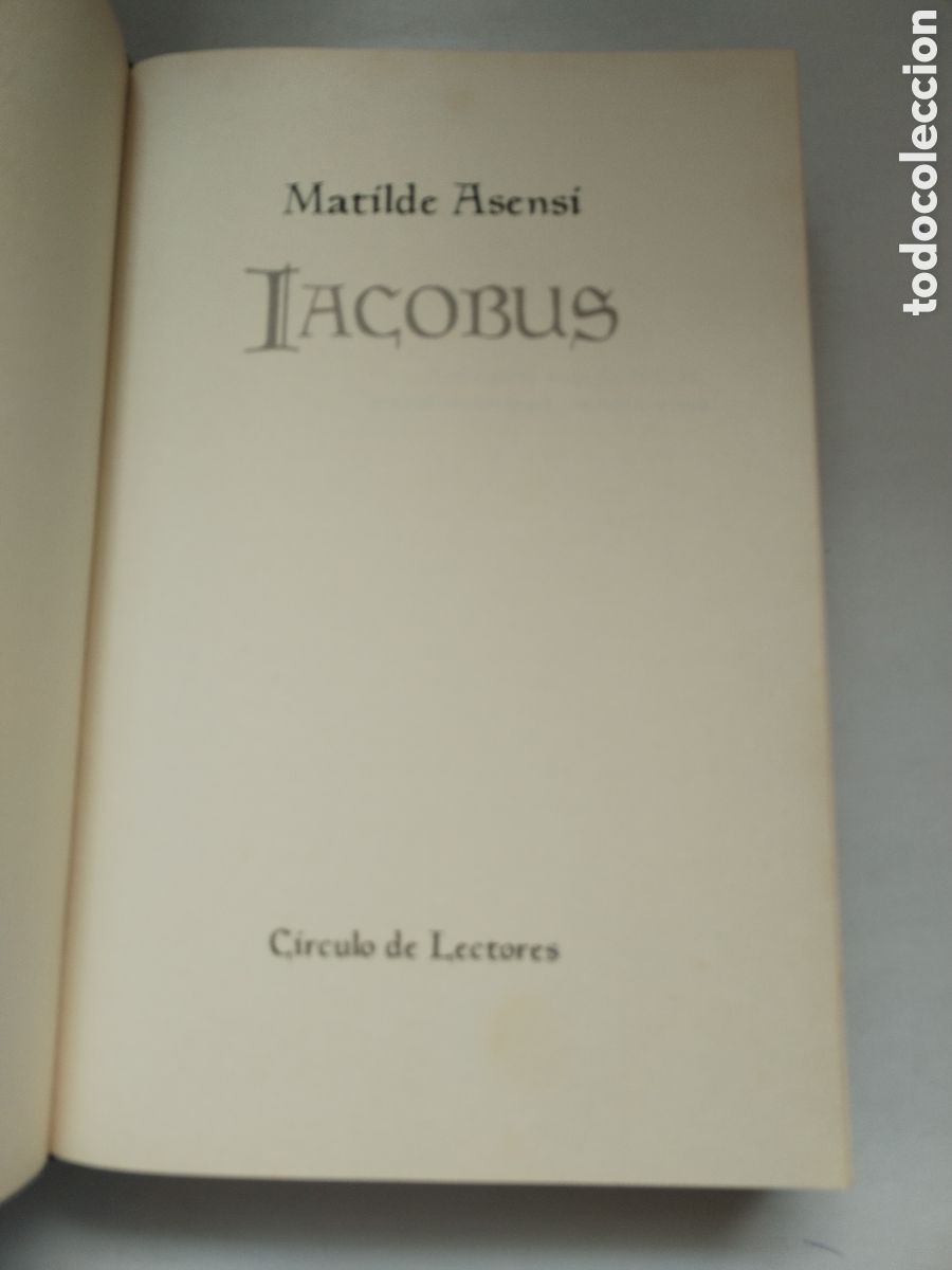 Libros de segunda mano: IACOBUS/MATILDE ASENSI - Foto 3