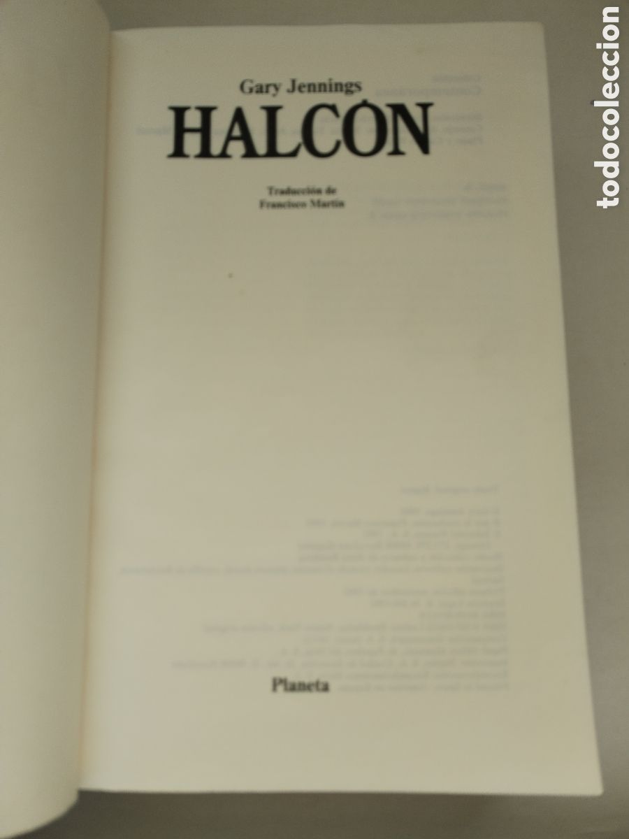 Libros de segunda mano: HALCON/GARY JENNINGS - Foto 2