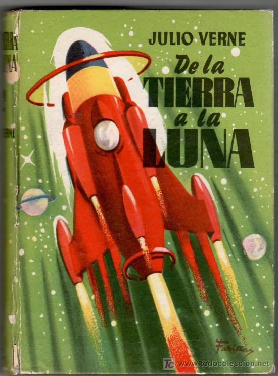 Second hand books: JULIO VERNEN N&ordm; 92, OLECCION JUVENIL CADETE, 1960, de la Tierra a la Luna