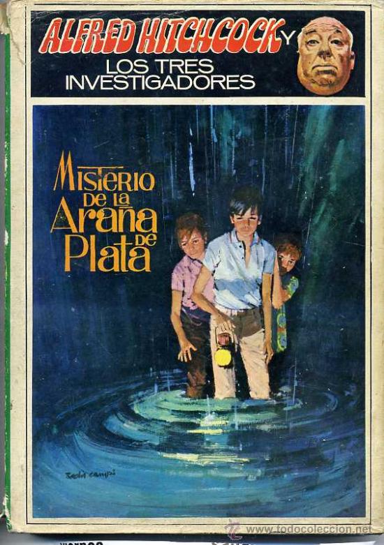 Gebrauchte B&uuml;cher: HITCHCOCK Y LOS TRES INVESTIGADORES N&ordm;8 : MISTERIO DE LA ARA&Ntilde;A DE PLATA