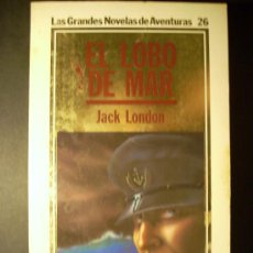 Libros de segunda mano: LIBRO BOOK EL LOBO DE MAR JACK LONDON ORBIS S. A. AÑO 1985 USADO - TENGO MAS ARTICULOS. Lote 27475029