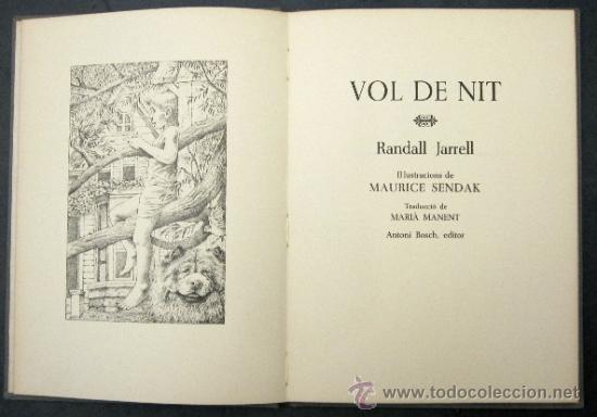Libros de segunda mano: VOL DE NIT - RANDALL JARRELL - Foto 3