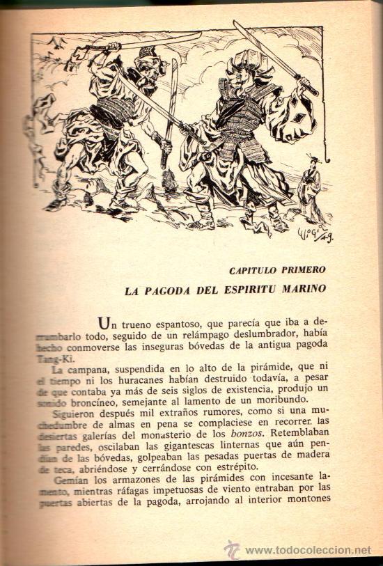 Libros de segunda mano: SALGARI GAHE N&ordm; 35, LA PERLA DEL R&Iacute;O ROJO - Foto 4
