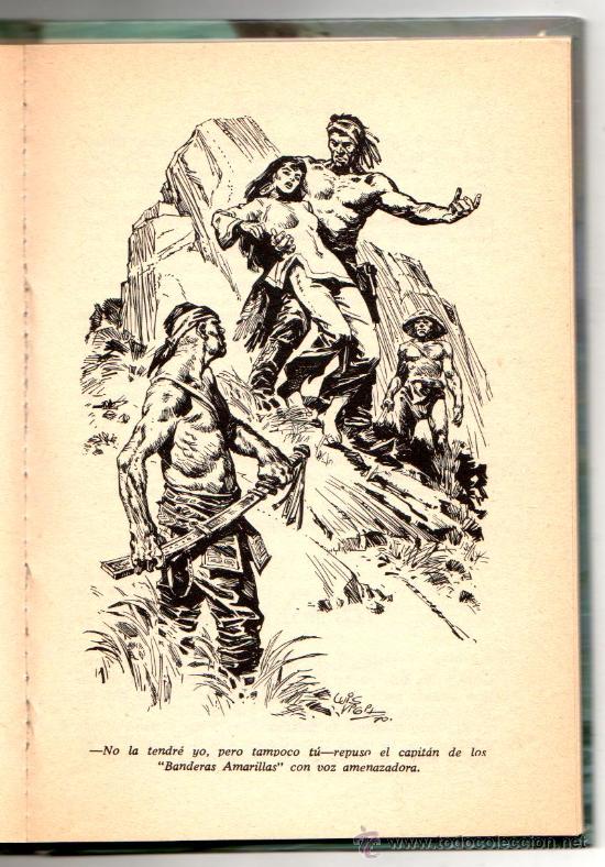 Libros de segunda mano: SALGARI GAHE N&ordm; 35, LA PERLA DEL R&Iacute;O ROJO - Foto 3