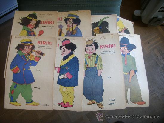 Libri di seconda mano: KIRIKI las famosas aventuras de un ni&ntilde;o bolcheviki - Completa, 18 cuadernos - Prensa popular 1920