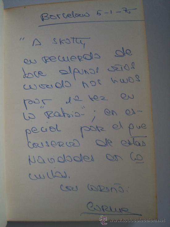 Libros de segunda mano: Firmado a mano por Mar&iacute;a del Carmen G&uuml;ell Malet. Su 1&ordf; novela Las cuatro patas de mi caballo. &Uacute;nico.